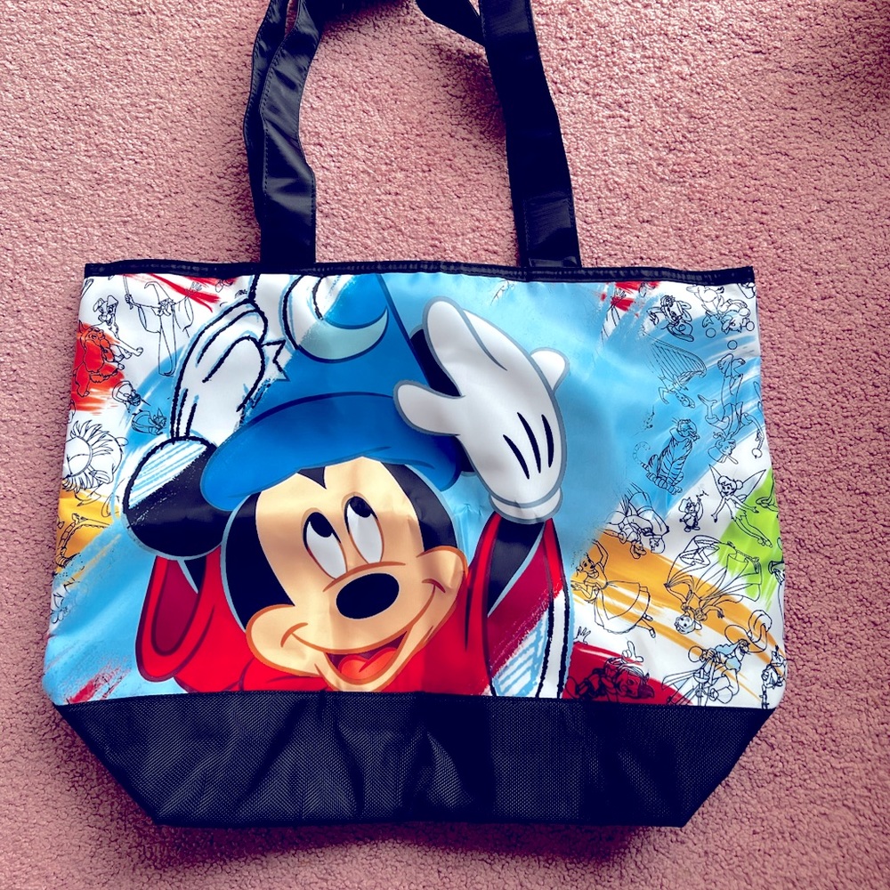 Sorcerer Mickey Ink and Paint Tote Bag